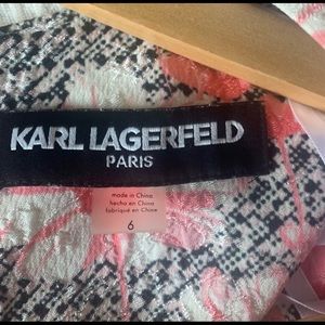 Karl Lagerfeld cocktail or day dress fully lined